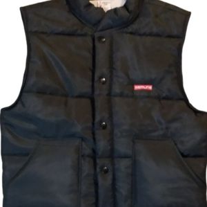 Aristo Jac Gemline BLACK PUFFER VEST, Medium